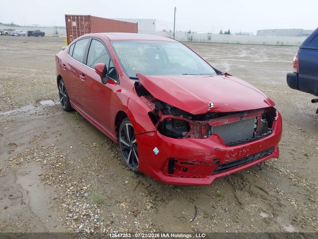 Auction sale of the 2021 Subaru Impreza Sport-tech With Eyesight 4-door, vin: 4S3GKAU64M3601073, lot number: 12647253