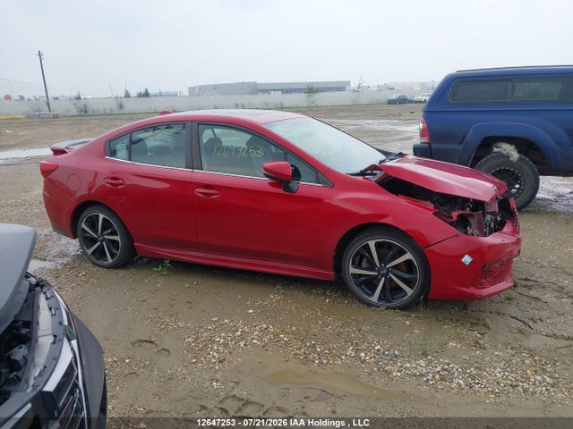 12647253 :رقم المزاد ، 4S3GKAU64M3601073 vin ، 2021 Subaru Impreza Sport-tech With Eyesight 4-door مزاد بيع