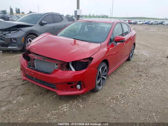 12647253 :رقم المزاد ، 4S3GKAU64M3601073 vin ، 2021 Subaru Impreza Sport-tech With Eyesight 4-door مزاد بيع