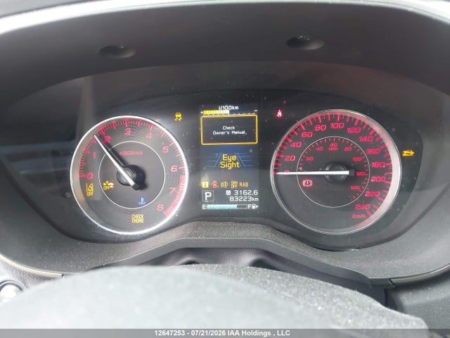 12647253 :رقم المزاد ، 4S3GKAU64M3601073 vin ، 2021 Subaru Impreza Sport-tech With Eyesight 4-door مزاد بيع
