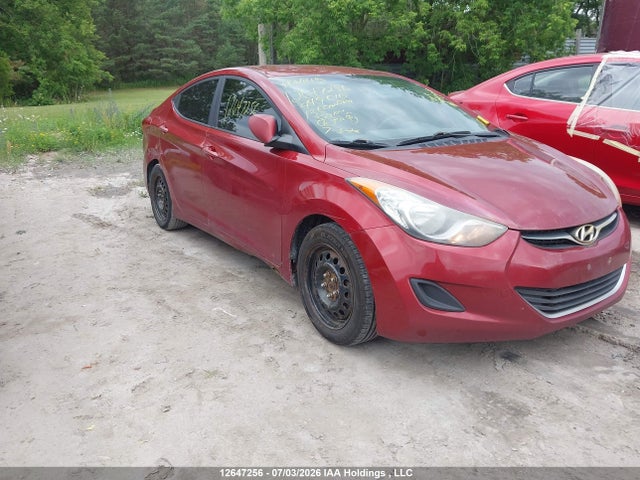 12647256 :رقم المزاد ، 5NPDH4AE4DH449010 vin ، 2013 Hyundai Elantra Gl مزاد بيع