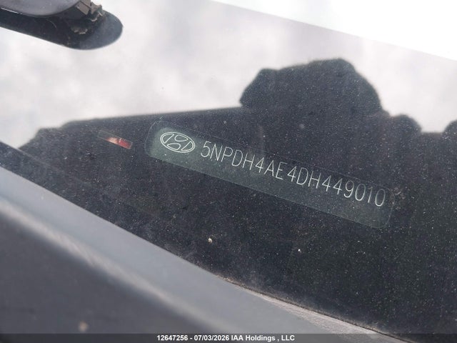 Aukcja sprzedaży 2013 Hyundai Elantra Gl, vin: 5NPDH4AE4DH449010, numer aukcji: 12647256