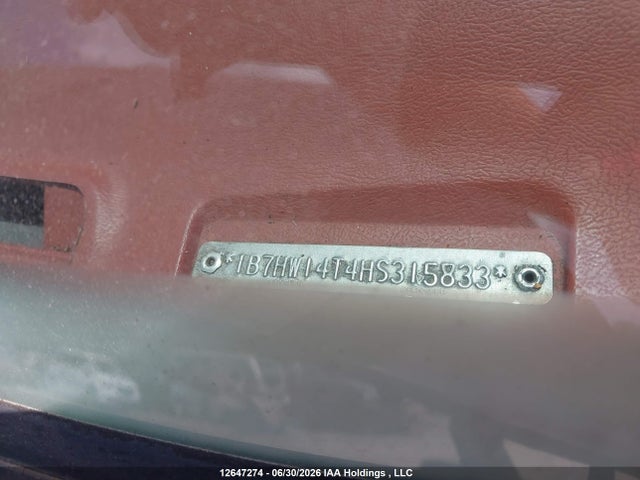 Aukcja sprzedaży 1987 Dodge W-series W150, vin: 1B7HW14T4HS315833, numer aukcji: 12647274