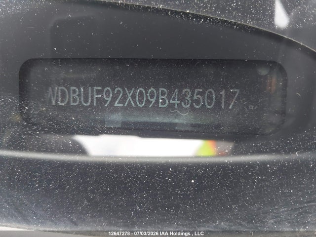 2009 Mercedes-benz E 300 4matic მანქანა იყიდება აუქციონზე, vin: WDBUF92X09B435017, აუქციონის ნომერი: 12647278