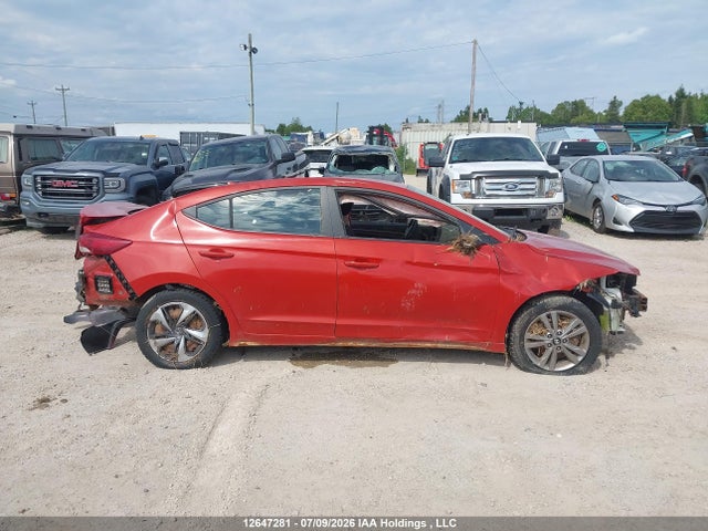 12647281 :رقم المزاد ، KMHD84LF4HU176518 vin ، 2017 Hyundai Elantra Se/value/limited مزاد بيع