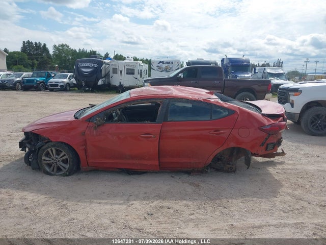 12647281 :رقم المزاد ، KMHD84LF4HU176518 vin ، 2017 Hyundai Elantra Se/value/limited مزاد بيع