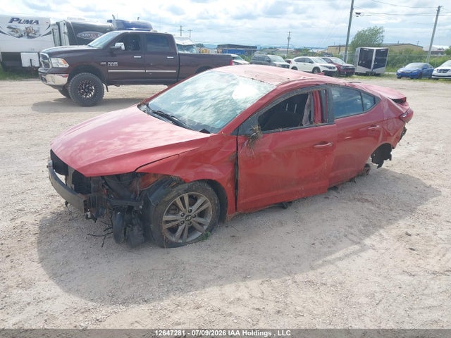 12647281 :رقم المزاد ، KMHD84LF4HU176518 vin ، 2017 Hyundai Elantra Se/value/limited مزاد بيع