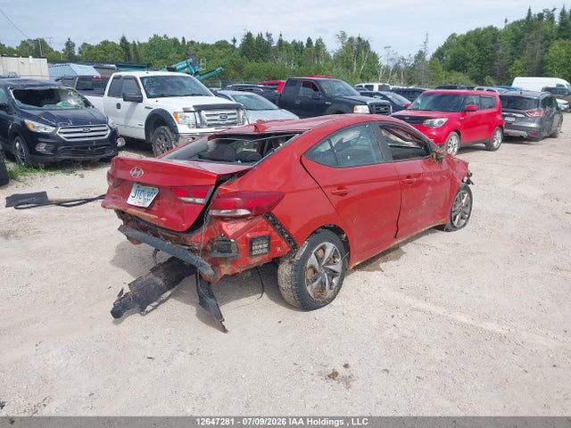 12647281 :رقم المزاد ، KMHD84LF4HU176518 vin ، 2017 Hyundai Elantra Se/value/limited مزاد بيع