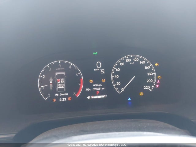 2025 Honda Cr-v Lx 2wd მანქანა იყიდება აუქციონზე, vin: 2HKRS3H24SH001201, აუქციონის ნომერი: 12647283