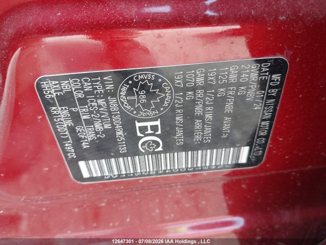 Nissan Rogue Platinum 2024 JN8BT3DD4RW251133 Image 18