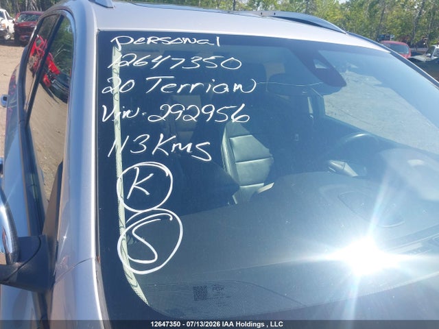 12647350 :رقم المزاد ، 3GKALXEXXLL292956 vin ، 2020 Gmc Terrain Denali مزاد بيع