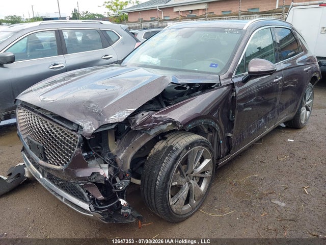 2024 Genesis Gv70 Advanced/advanced Plus/prestige მანქანა იყიდება აუქციონზე, vin: KMUMADTB3RU151615, აუქციონის ნომერი: 12647353