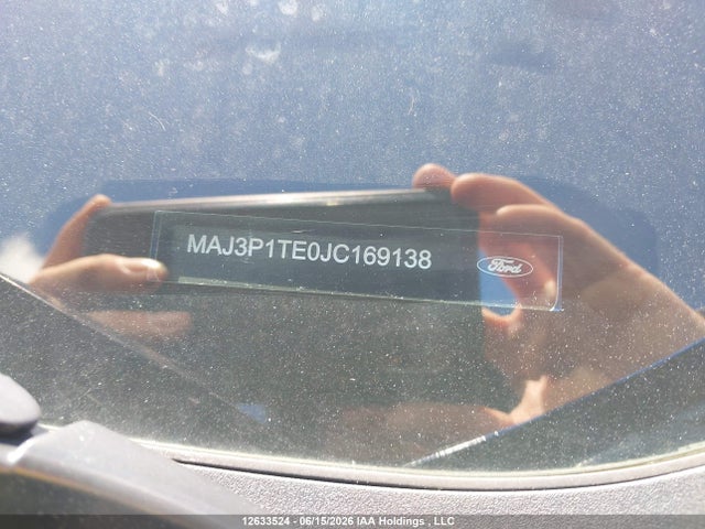 Продаж на аукціоні авто 2018 Ford Ecosport Se, vin: MAJ3P1TE0JC169138, номер лоту: 12633524