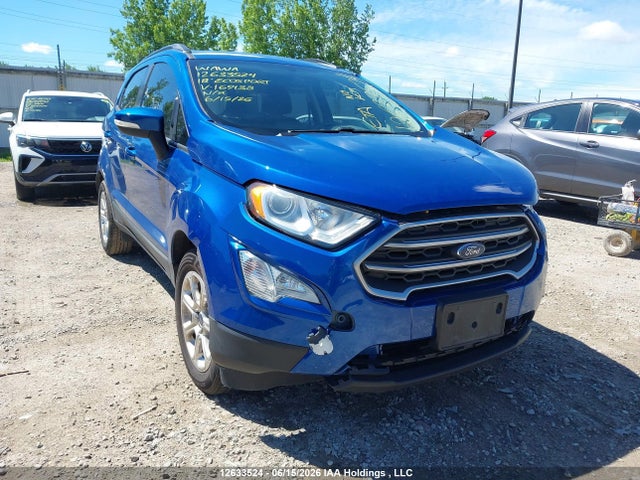 Продаж на аукціоні авто 2018 Ford Ecosport Se, vin: MAJ3P1TE0JC169138, номер лоту: 12633524