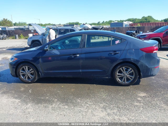 12636566 :رقم المزاد ، KMHD84LF6HU187942 vin ، 2017 Hyundai Elantra Gl مزاد بيع