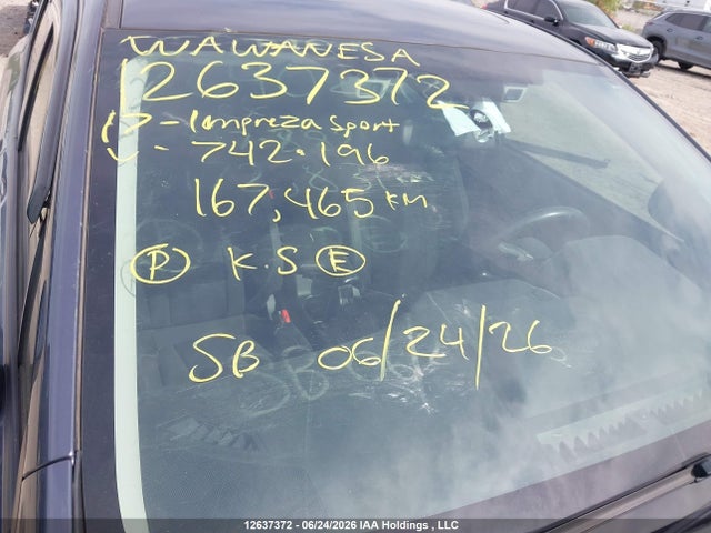 12637372 :رقم المزاد ، 4S3GTAH65H3742196 vin ، 2017 Subaru Impreza Sport مزاد بيع