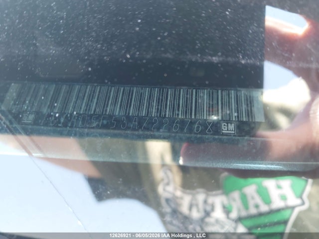 12626921 :رقم المزاد ، 1G1AD5F53A7226768 vin ، 2010 Chevrolet Cobalt Lt مزاد بيع
