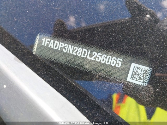12647406 :رقم المزاد ، 1FADP3N28DL256065 vin ، 2013 Ford Focus Titanium مزاد بيع