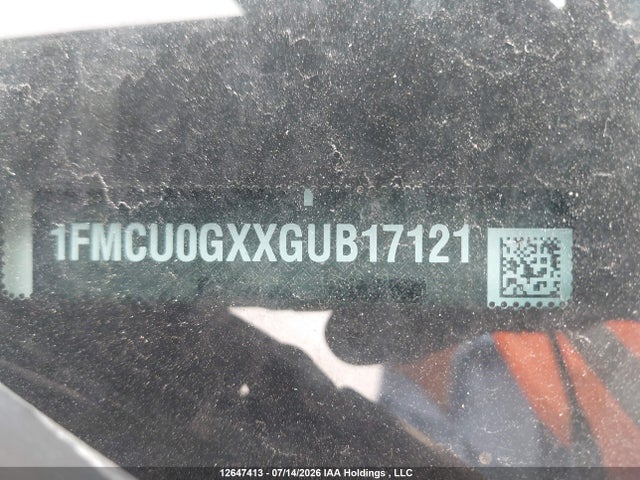 Продаж на аукціоні авто 2016 Ford Escape Se, vin: 1FMCU0GXXGUB17121, номер лоту: 12647413