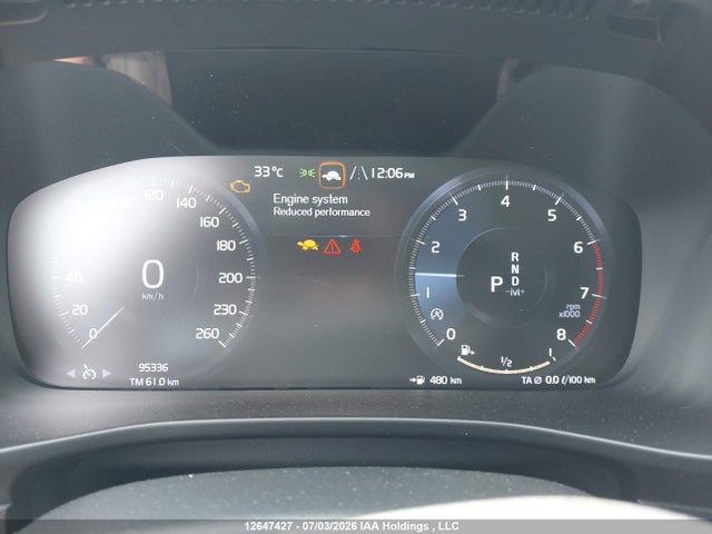 12647427 :رقم المزاد ، YV4162UK7L2306757 vin ، 2020 Volvo Xc40 T5 Momentum مزاد بيع