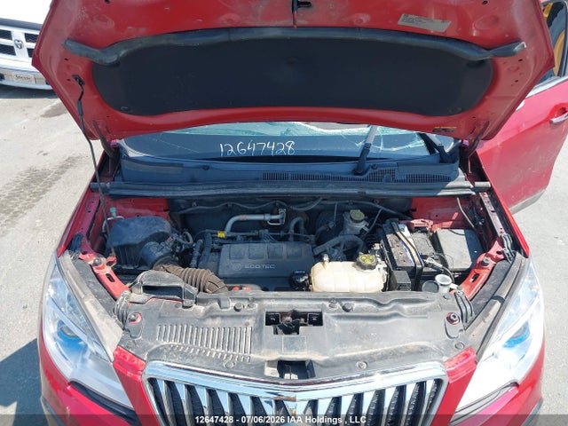12647428 :رقم المزاد ، KL4CJFSB7GB662579 vin ، 2016 Buick Encore Convenience مزاد بيع
