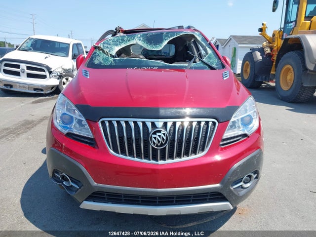 12647428 :رقم المزاد ، KL4CJFSB7GB662579 vin ، 2016 Buick Encore Convenience مزاد بيع