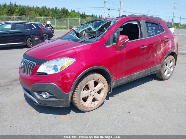 12647428 :رقم المزاد ، KL4CJFSB7GB662579 vin ، 2016 Buick Encore Convenience مزاد بيع