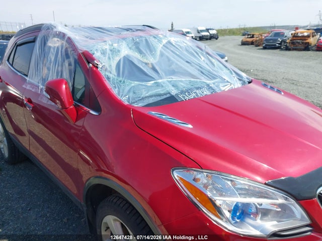 12647428 :رقم المزاد ، KL4CJFSB7GB662579 vin ، 2016 Buick Encore Convenience مزاد بيع