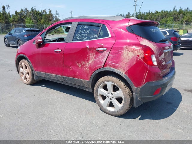 12647428 :رقم المزاد ، KL4CJFSB7GB662579 vin ، 2016 Buick Encore Convenience مزاد بيع