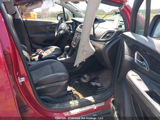 12647428 :رقم المزاد ، KL4CJFSB7GB662579 vin ، 2016 Buick Encore Convenience مزاد بيع