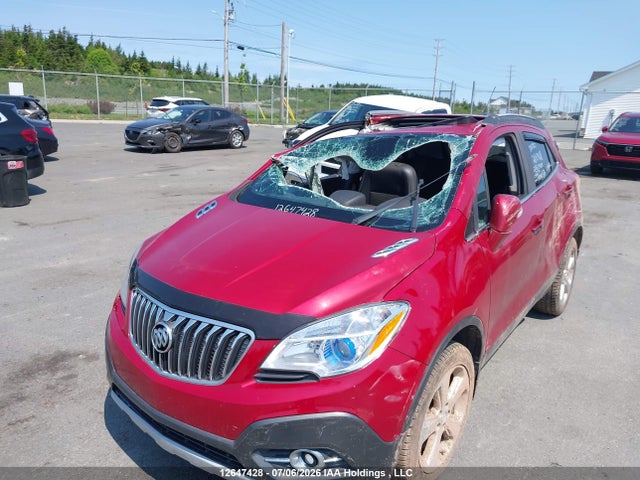 12647428 :رقم المزاد ، KL4CJFSB7GB662579 vin ، 2016 Buick Encore Convenience مزاد بيع