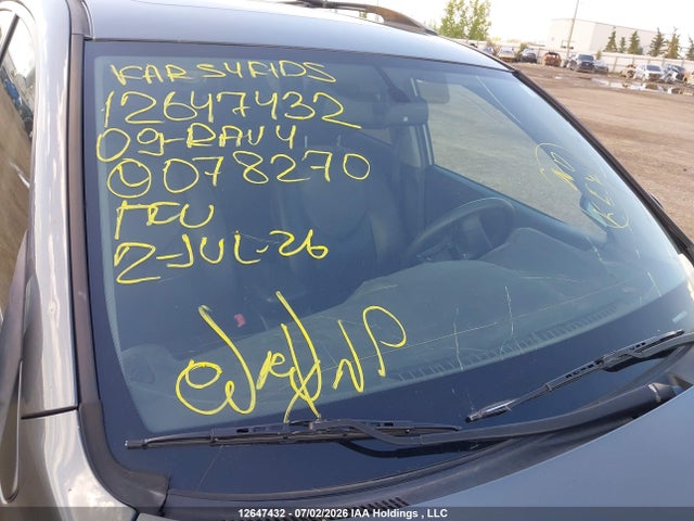 2009 Toyota Rav4 Sport მანქანა იყიდება აუქციონზე, vin: JTMBK32V395078270, აუქციონის ნომერი: 12647432