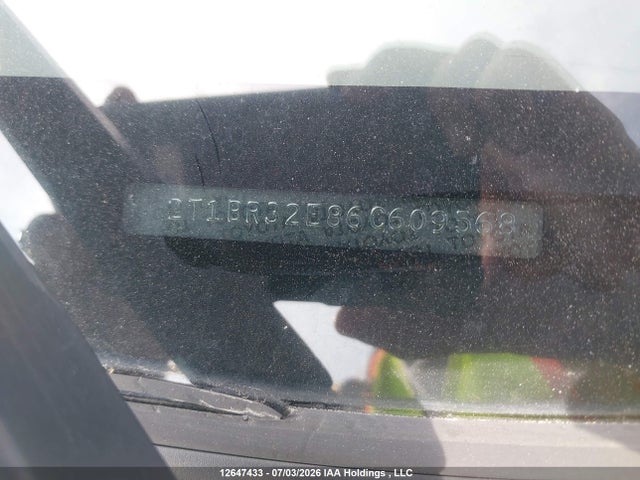 Продажа на аукционе авто 2006 Toyota Corolla Ce/le/sport, vin: 2T1BR32E86C609568, номер лота: 12647433