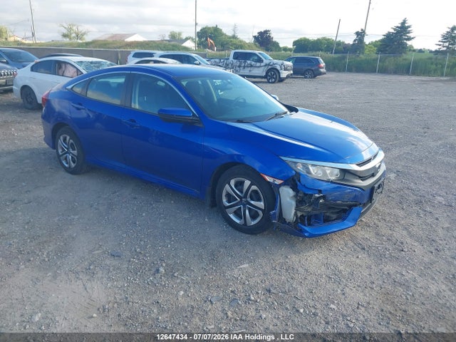 Honda Civic Lx 2017 2HGFC2F54HH036606 Image 1