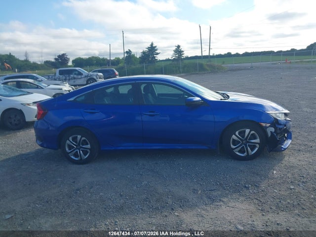 Honda Civic Lx 2017 2HGFC2F54HH036606 Image 12