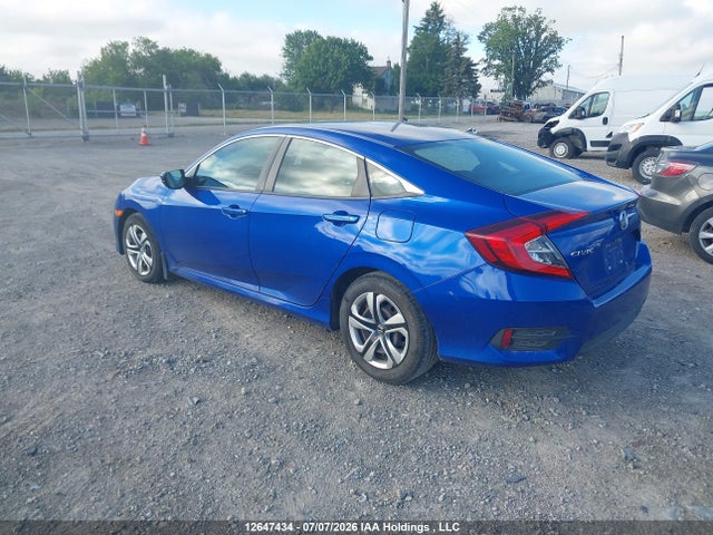 Honda Civic Lx 2017 2HGFC2F54HH036606 Image 3