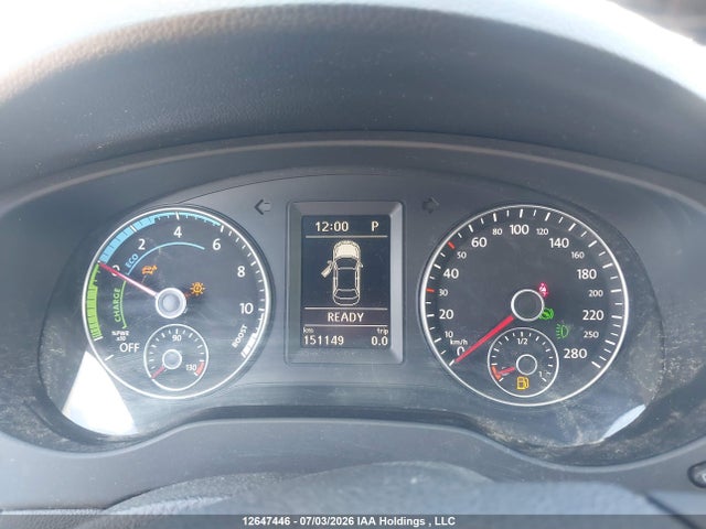 12647446 :رقم المزاد ، 3VW637AJ6DM315466 vin ، 2013 Volkswagen Jetta Turbocharged Hybrid Comfortline/highline/trendline مزاد بيع