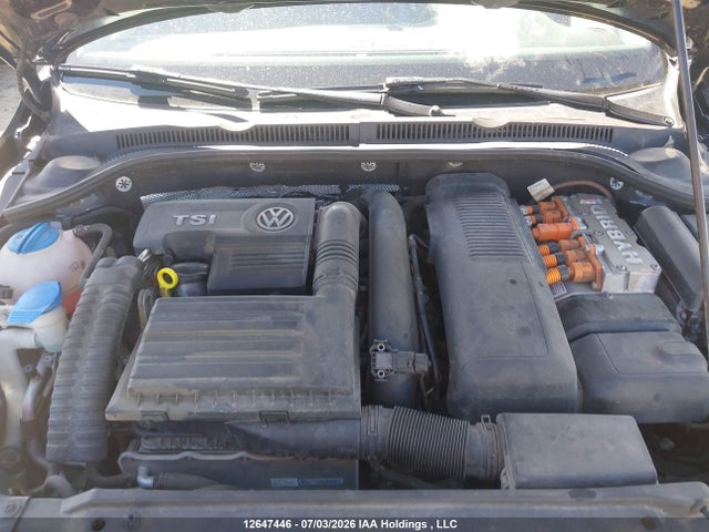 12647446 :رقم المزاد ، 3VW637AJ6DM315466 vin ، 2013 Volkswagen Jetta Turbocharged Hybrid Comfortline/highline/trendline مزاد بيع