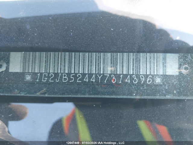 Продажа на аукционе авто 2000 Pontiac Sunfire Se, vin: 1G2JB5244Y7314396, номер лота: 12647449