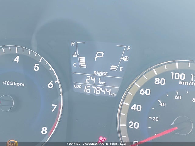 12647472 :رقم المزاد ، KMHCT5AE1DU105345 vin ، 2013 Hyundai Accent Gl مزاد بيع