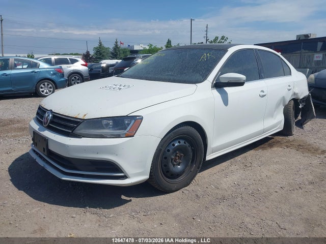 2017 Volkswagen Jetta Wolfsburg Edition მანქანა იყიდება აუქციონზე, vin: 3VWDB7AJ2HM364809, აუქციონის ნომერი: 12647478
