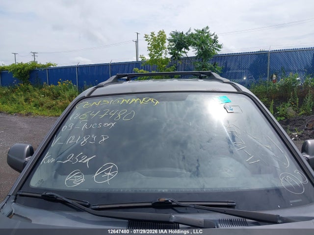 2009 Hyundai Tucson Gls მანქანა იყიდება აუქციონზე, vin: KM8JM12D99U121898, აუქციონის ნომერი: 12647480