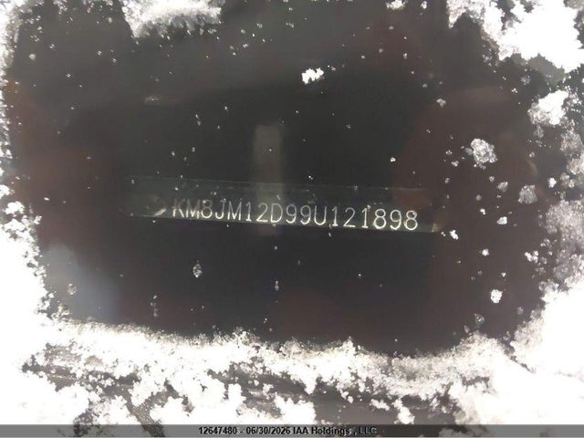 2009 Hyundai Tucson Gls მანქანა იყიდება აუქციონზე, vin: KM8JM12D99U121898, აუქციონის ნომერი: 12647480