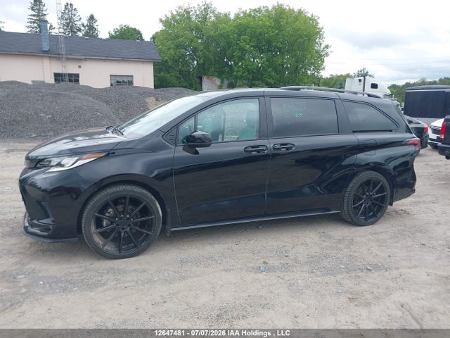 12647481 :رقم المزاد ، 5TDGSKFC1SS167988 vin ، 2025 Toyota Sienna مزاد بيع