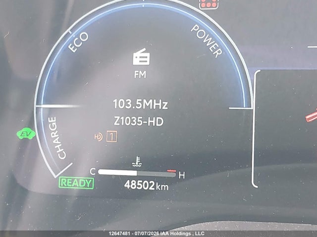 12647481 :رقم المزاد ، 5TDGSKFC1SS167988 vin ، 2025 Toyota Sienna مزاد بيع