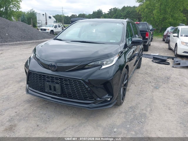 12647481 :رقم المزاد ، 5TDGSKFC1SS167988 vin ، 2025 Toyota Sienna مزاد بيع
