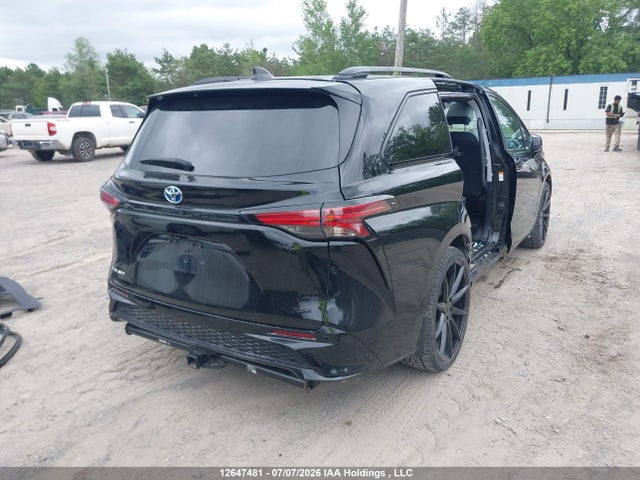 12647481 :رقم المزاد ، 5TDGSKFC1SS167988 vin ، 2025 Toyota Sienna مزاد بيع