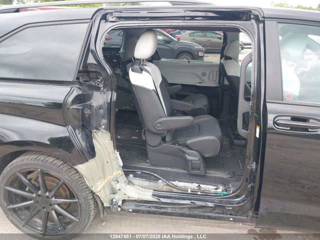 12647481 :رقم المزاد ، 5TDGSKFC1SS167988 vin ، 2025 Toyota Sienna مزاد بيع
