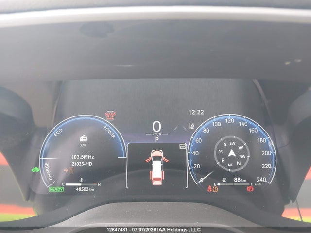 12647481 :رقم المزاد ، 5TDGSKFC1SS167988 vin ، 2025 Toyota Sienna مزاد بيع