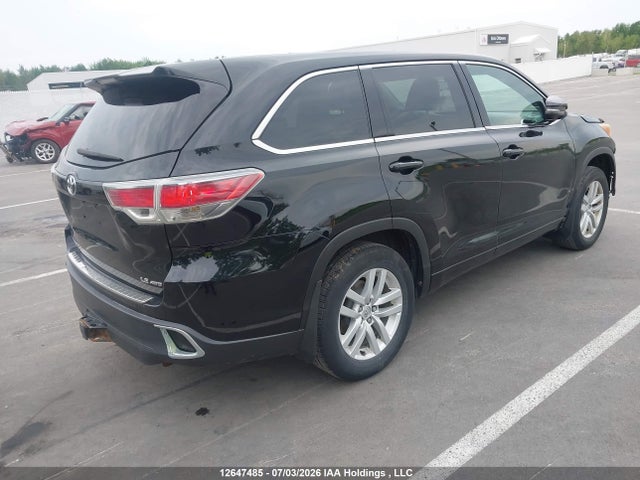 Продаж на аукціоні авто 2014 Toyota Highlander Le/le Plus, vin: 5TDBKRFH6ES044397, номер лоту: 12647485